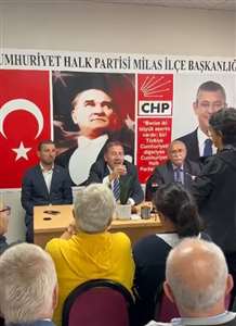 CHP Milas İlçe Teşkilatı'nda gergin toplantı haberi