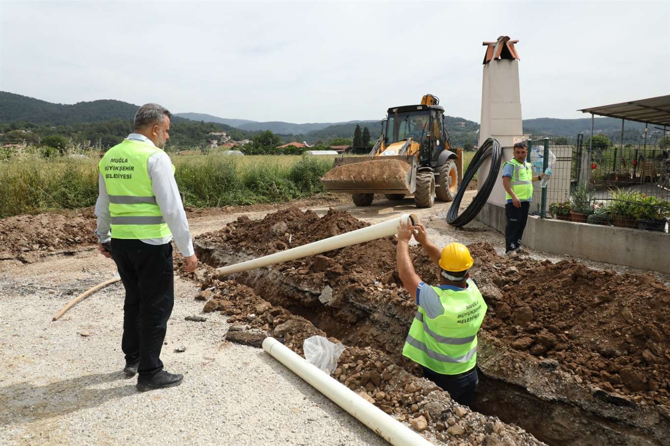 Çıtlık Mahallesinin içme suyu hatları yenileniyor haberi