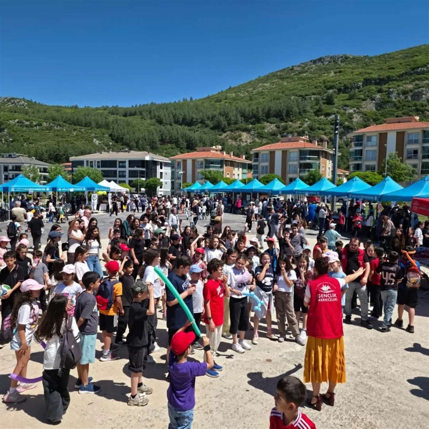 Menteşe'de çocuk şenliği coşkusu haberi