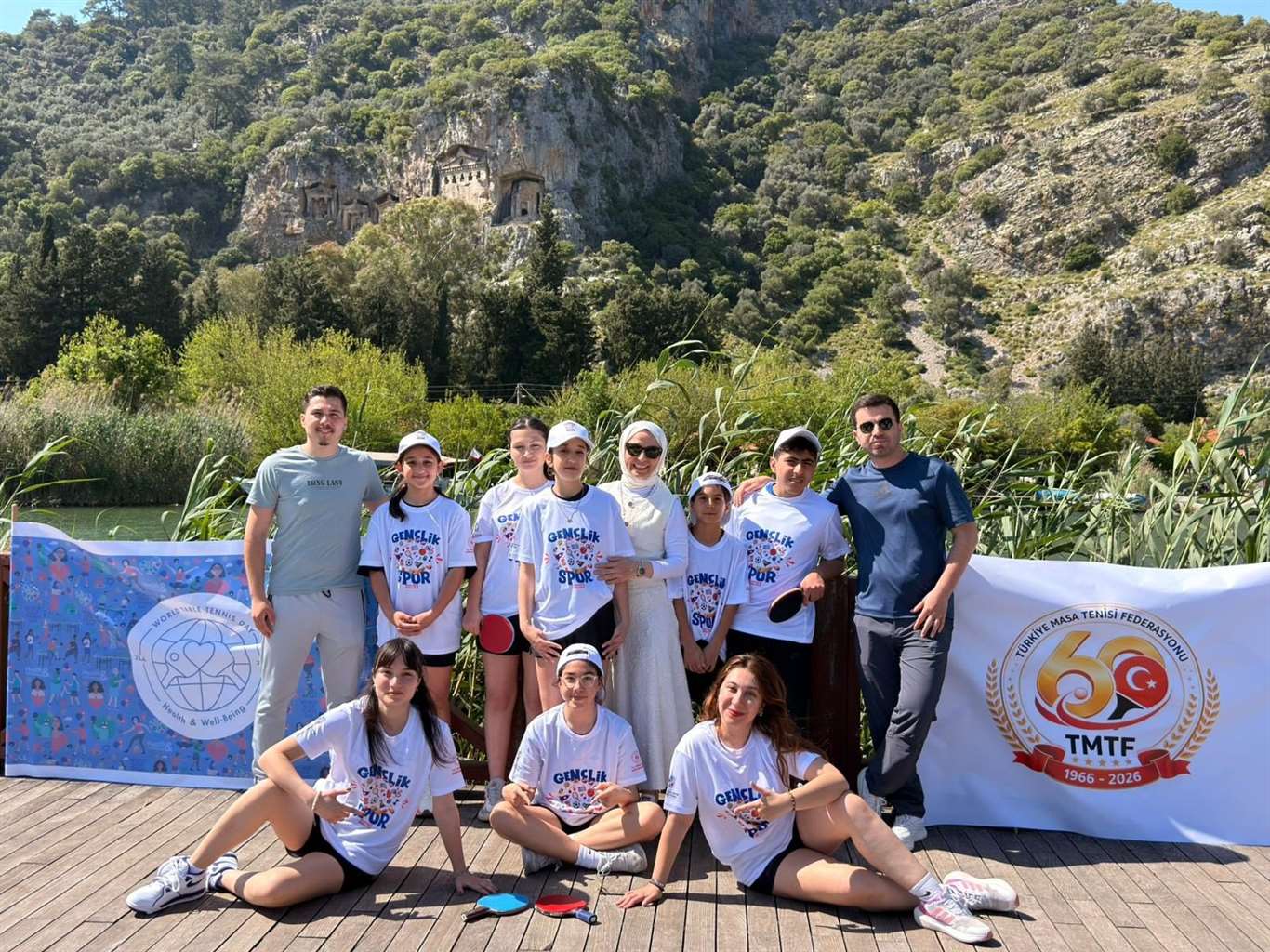 Dalyan'da Dünya Masa Tenisi Günü coşkusu: Doğa ve spor buluştu haberi