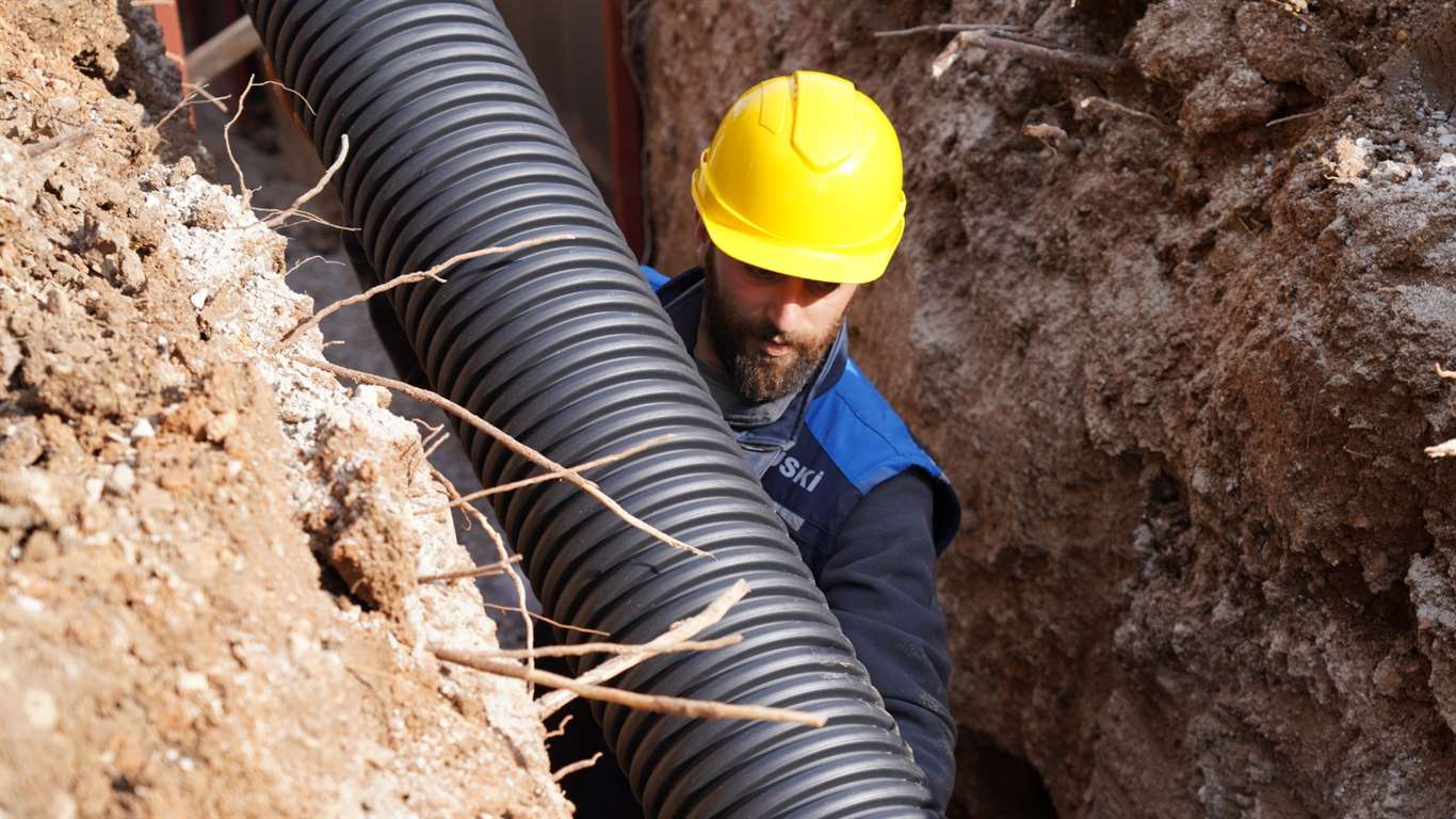 Datça'da 17 yıllık kanalizasyon sorunu çözülüyor haberi