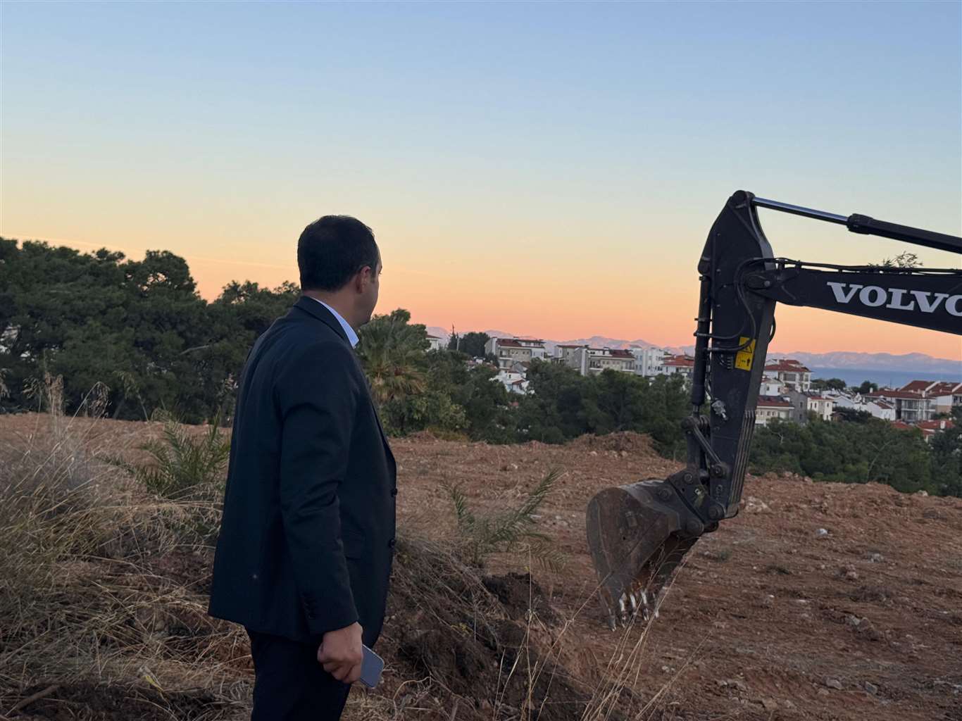 Datça'ya yeni hükümet konağı için inşaat başladı haberi