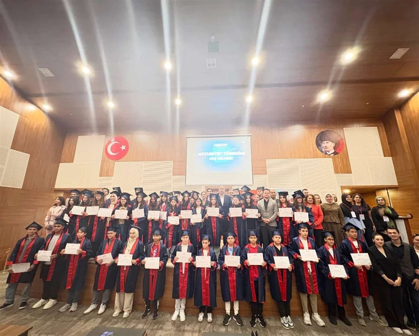 Muğla Deneyap atölyelerinde mezuniyet coşkusu haberi