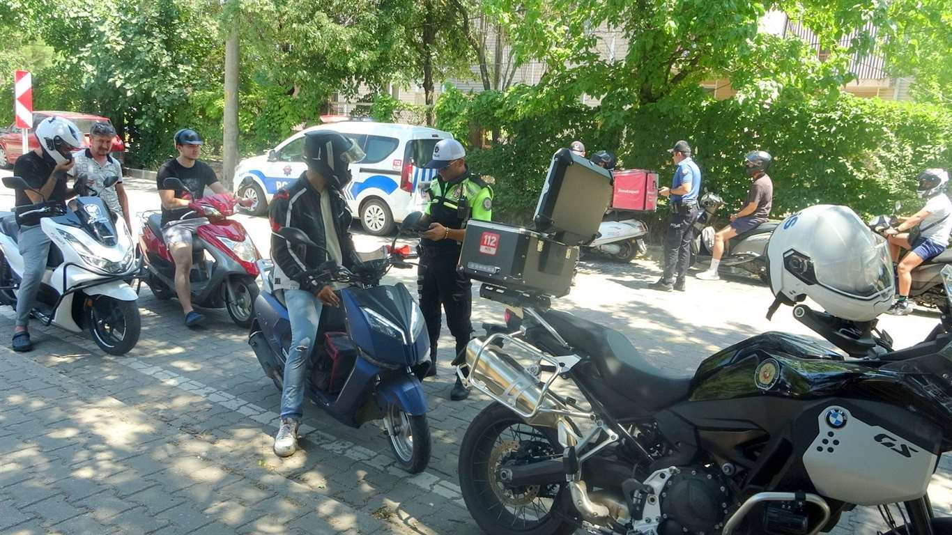 Muğla'da motosiklet denetimleri sıklaştırıldı haberi