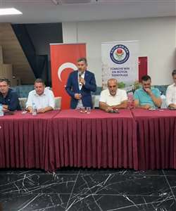 Eğitim Bir-Sen Muğla Şube Başkanı Uçak Fethiye’de iş yeri temsilcileri ve üyeler ile buluştu haberi