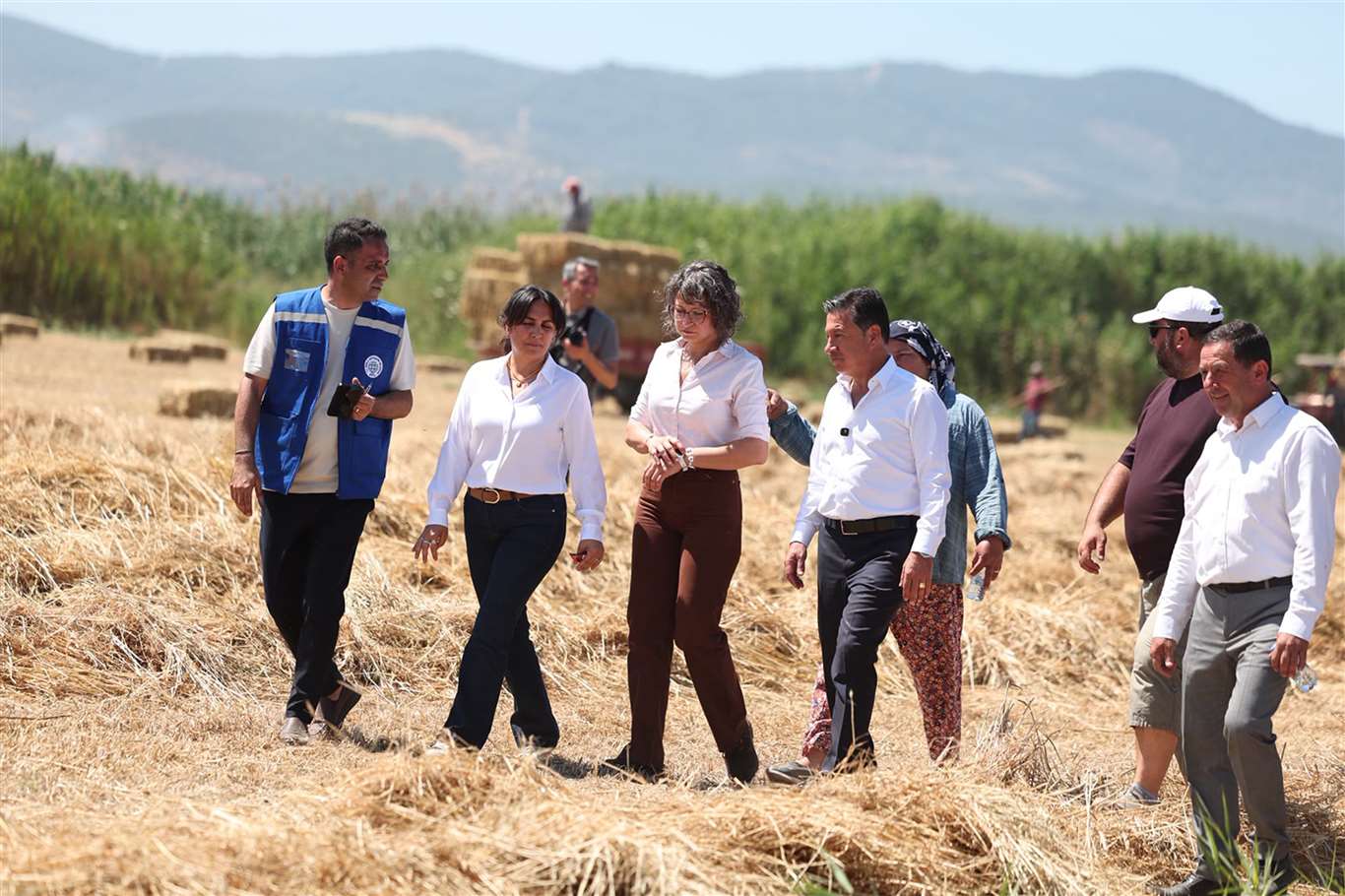 Ekinanbarı'nda üreticinin yükünü hafifleten destek haberi