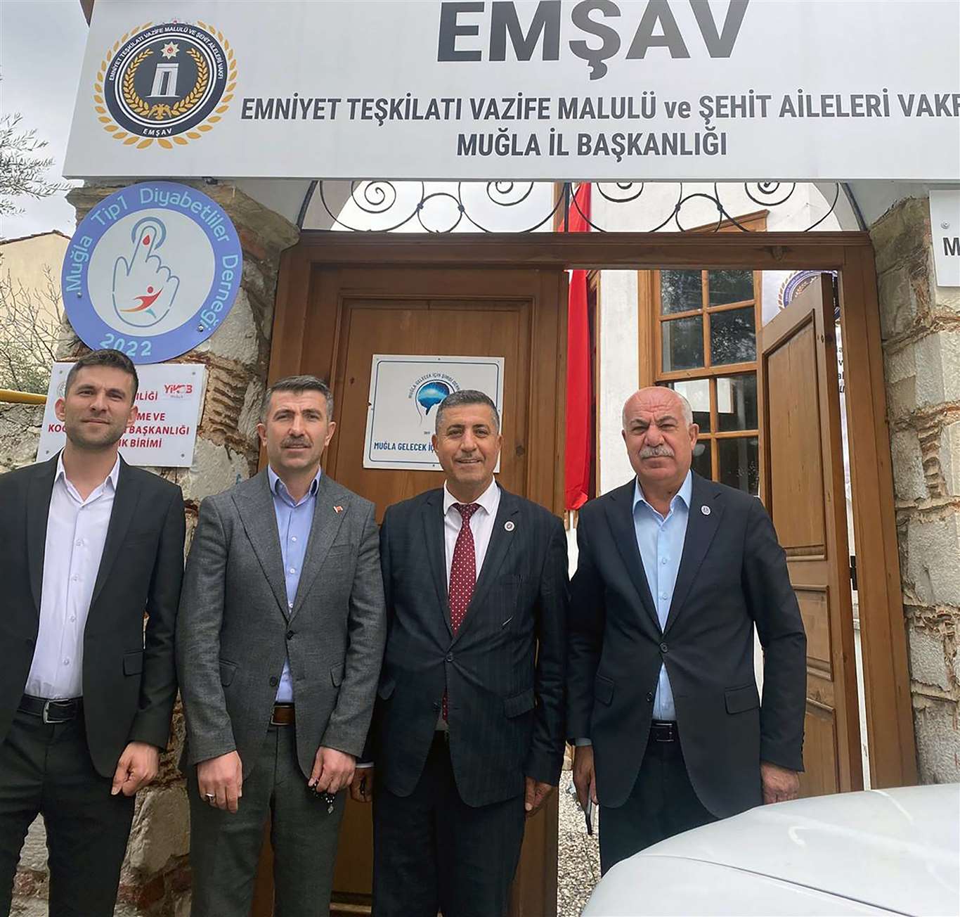 EMŞAV'a Emniyet Teşkilatı Sendikası Genel Başkanı Okumuş'tan ziyaret haberi