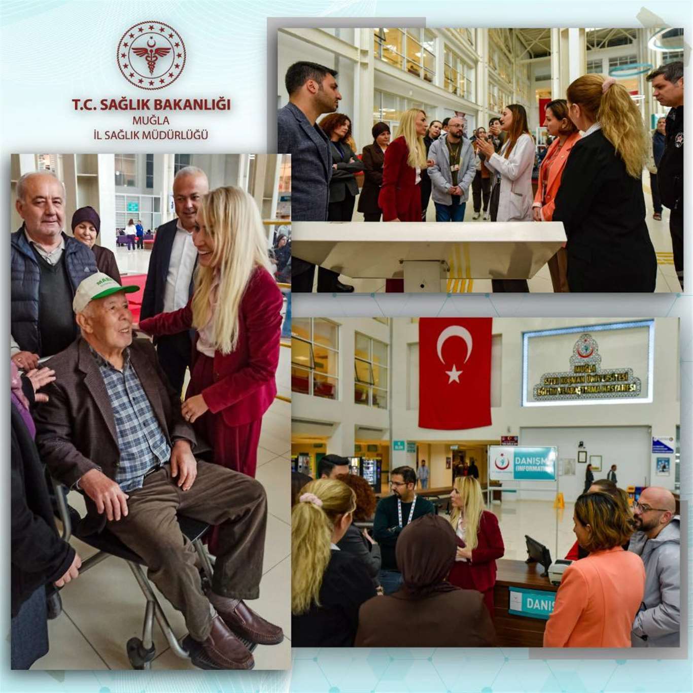 Engelliler için hastane hizmetlerini inceledi haberi