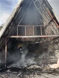  Fethiye'de bungalov ev yangını haberi