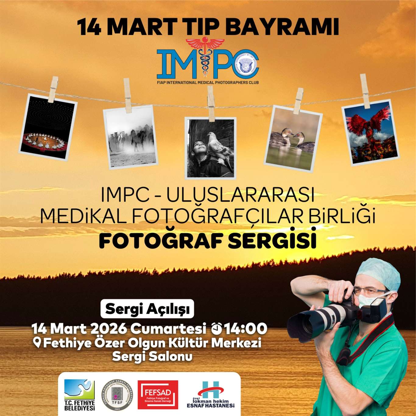 Fethiye'de tıp çalışanlarından fotoğraf sergisi haberi