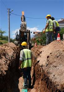    Fethiye Yeni Mahalle'de 7 bin 600 metrelik kanalizasyon çalışması başlatıldı haberi