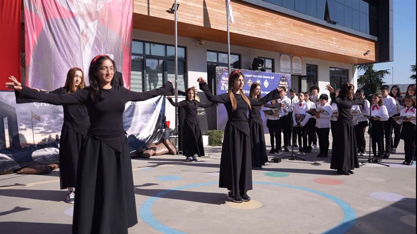 Final Okullarından Çanakkale Zaferi Anması haberi