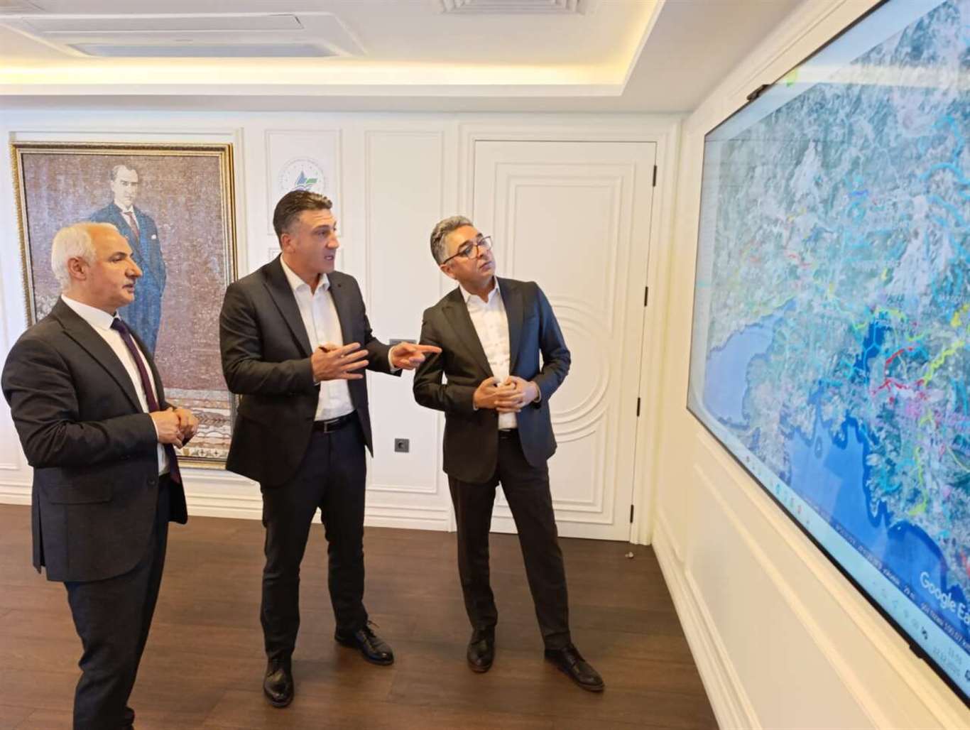 Muğla Güçbirliği Derneği'nden MUSKİ'ye ziyaret haberi