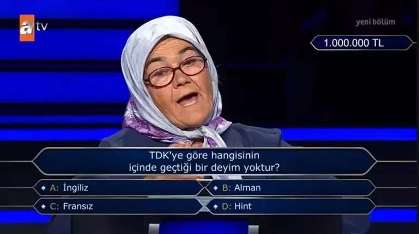    Muğlalı Günay Teyze bir milyonluk soruyu açtırdı haberi