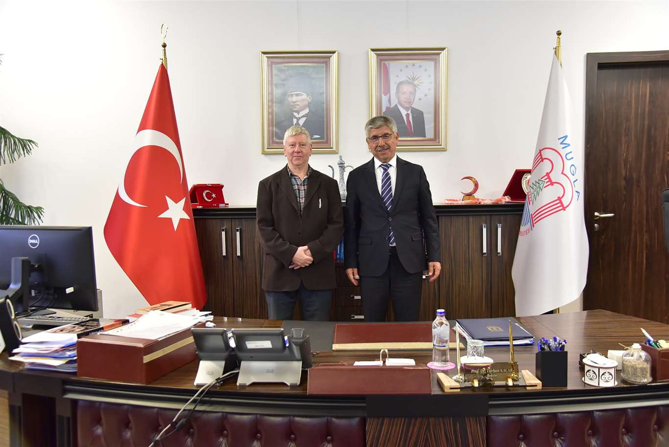 Prof. Dr. John Haldon, MSKÜ'de öğrencilerle buluştu haberi