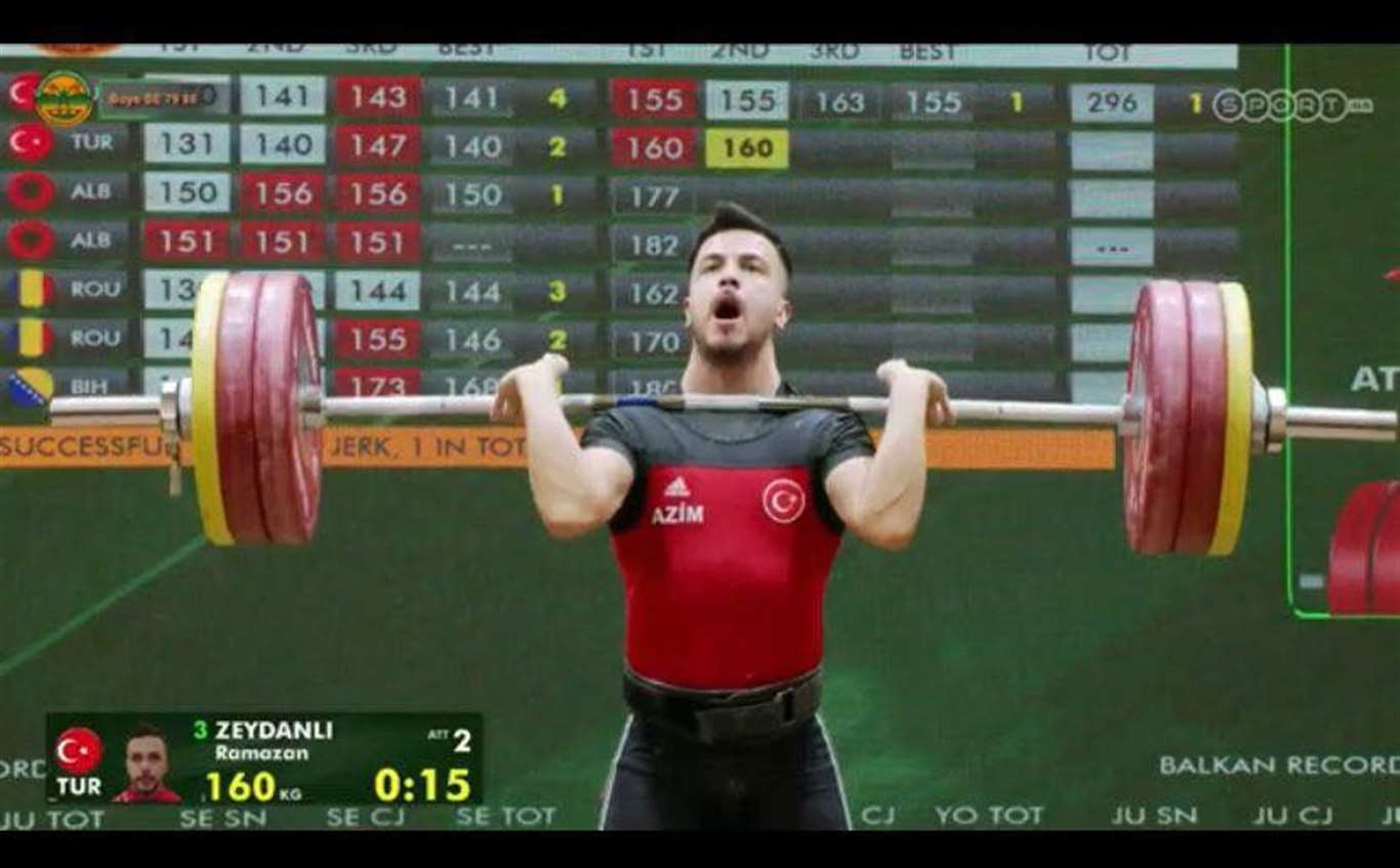    Muğla'lı halterci Ramazan Zeydanlı Balkan ikincisi oldu haberi