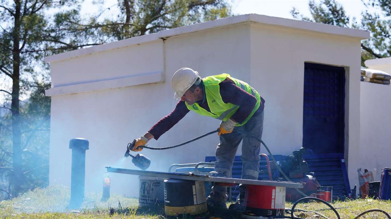    4 ilçede 13 içme suyu deposu yenileniyor haberi