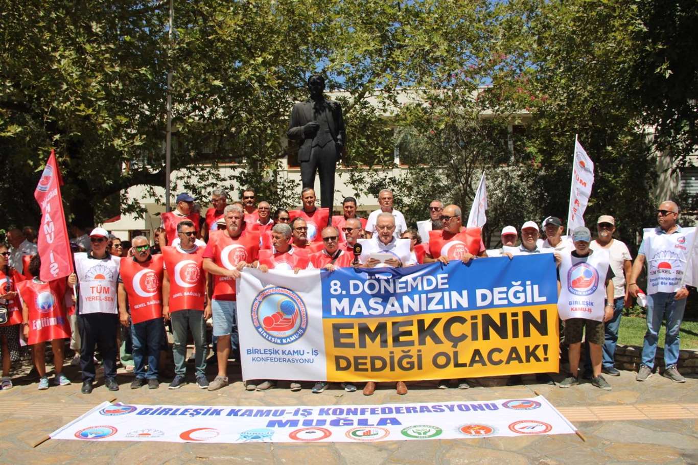 Sadece iki seçenek var Ya insani ücretler, ya meydanlar haberi