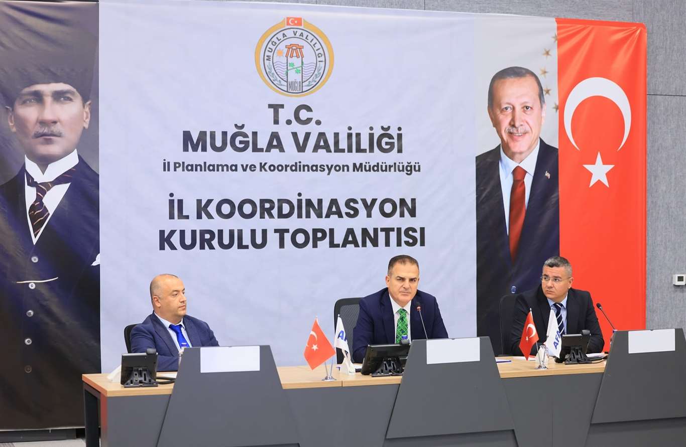 Muğla'da kamu yatırımları masaya yatırıldı haberi