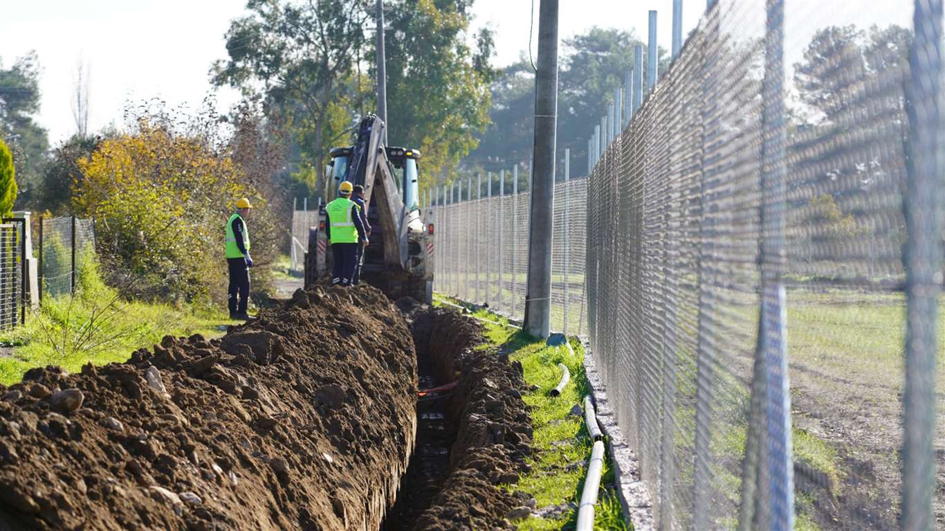 Ula Karabörtlen'de MUSKİ'den içme suyu altyapısı yenileme çalışması haberi