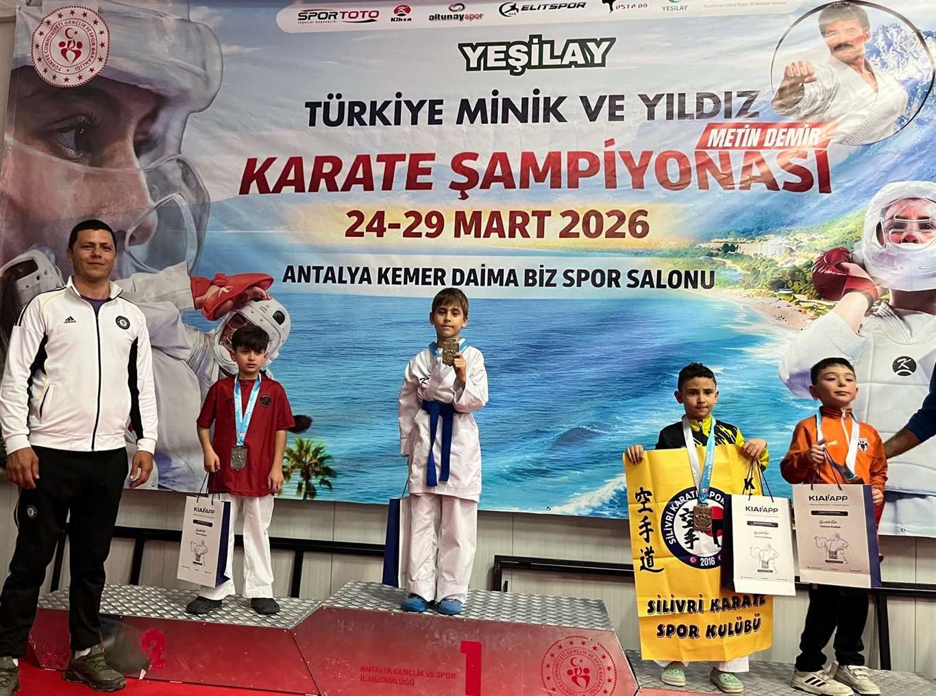 6 ay önce karateye başladı, Türkiye Şampiyonu oldu haberi