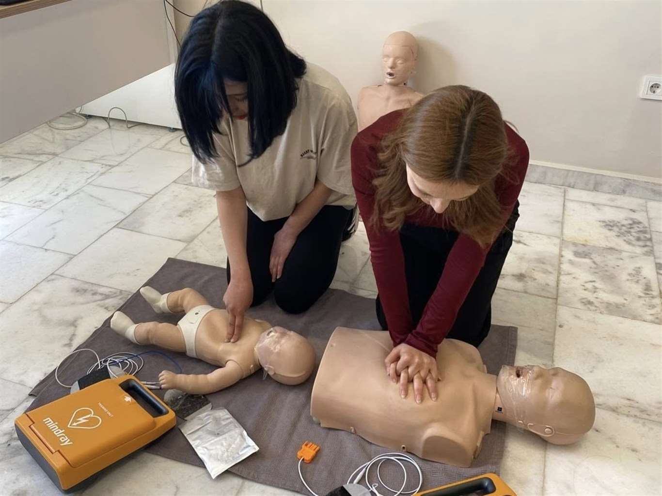    Kavaklıdere'de gençlere afet ve acil durum eğitimi verildi haberi