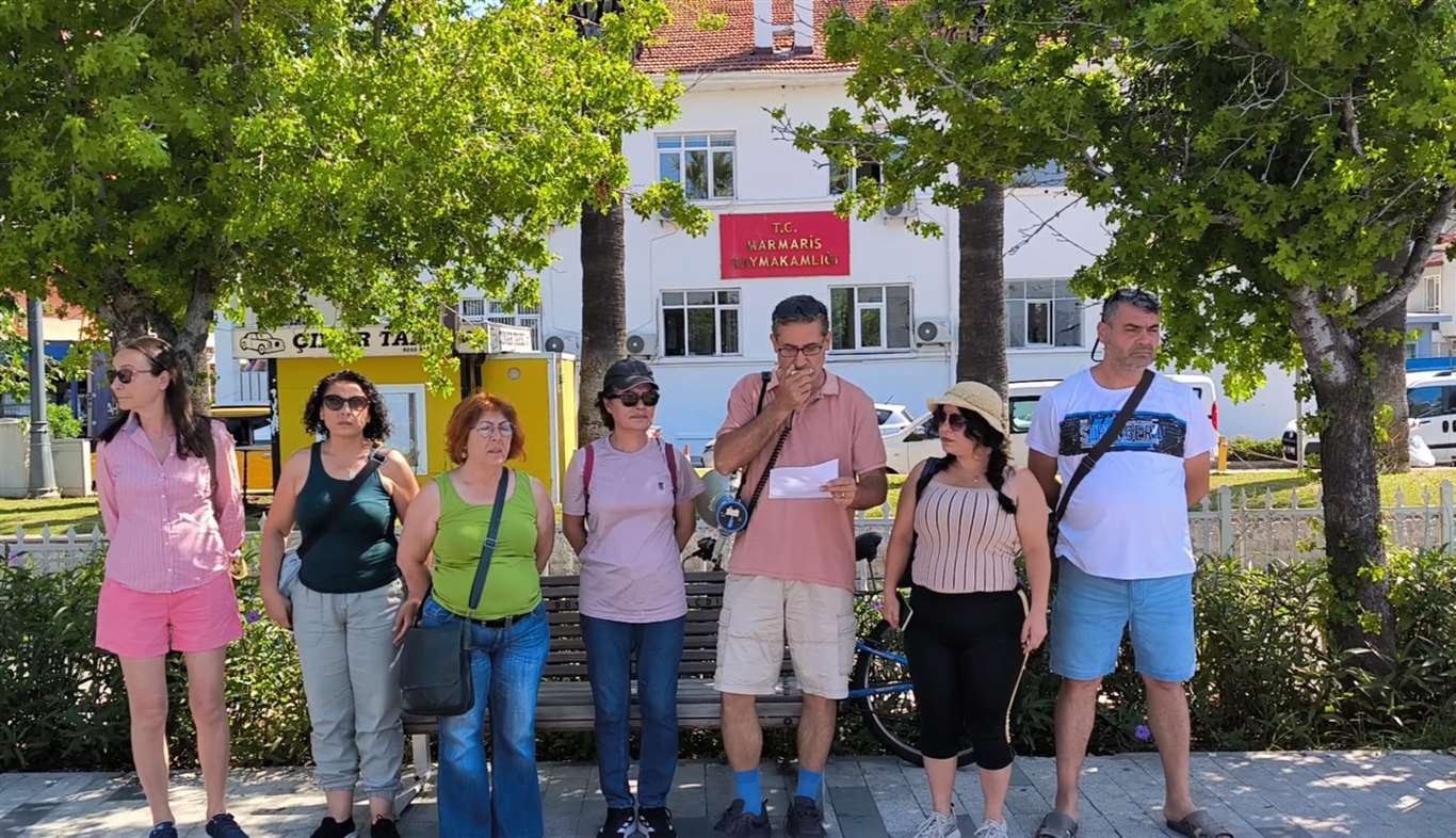 Marmaris'te Sinpaş tepkisi: Kaymakamın değiştirilmesi talep edildi haberi