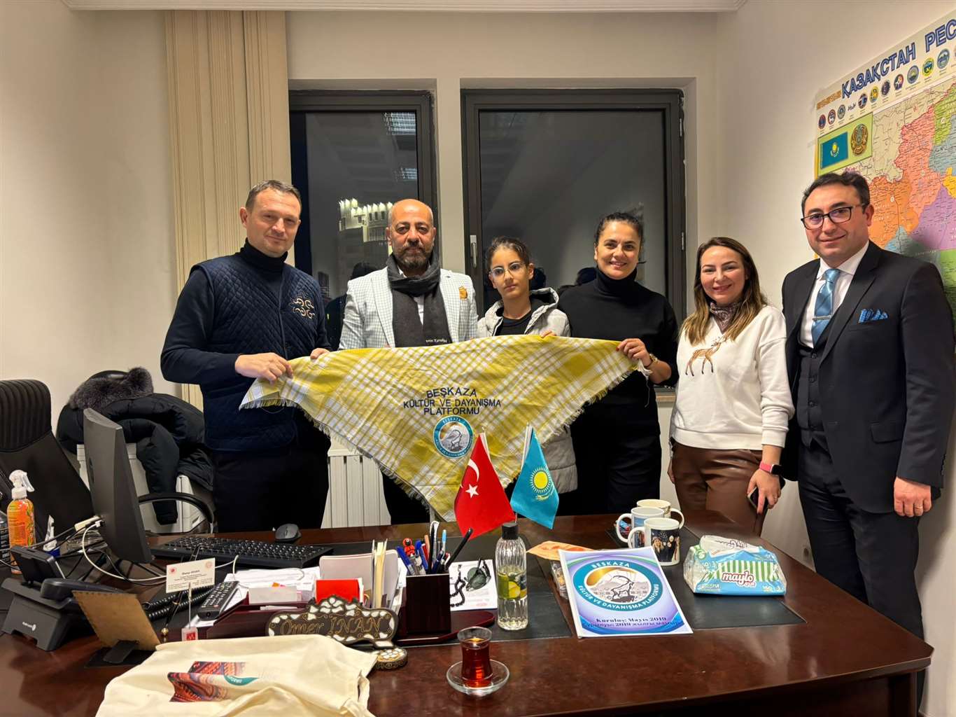 Kazakistan - Muğla Beşkaza kültür köprüsü haberi