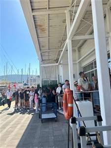 Bodrum limanı deniz hudut kapısında 24 saat kesintisiz hizmet haberi