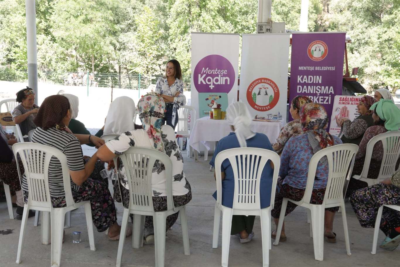 Kırsal mahallelerde kadınlara hukuki destek ve bilgilendirme haberi