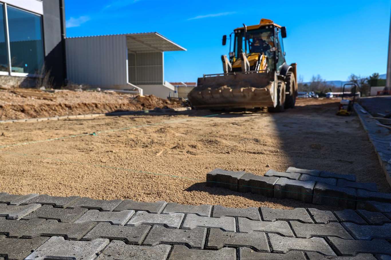 Menteşe Kolejler Bölgesi'nde üstyapı çalışmaları başladı haberi