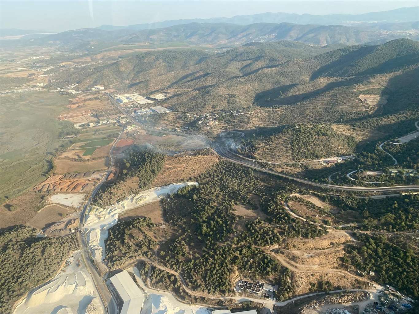    Milas'taki yangın kontrol altına alındı haberi