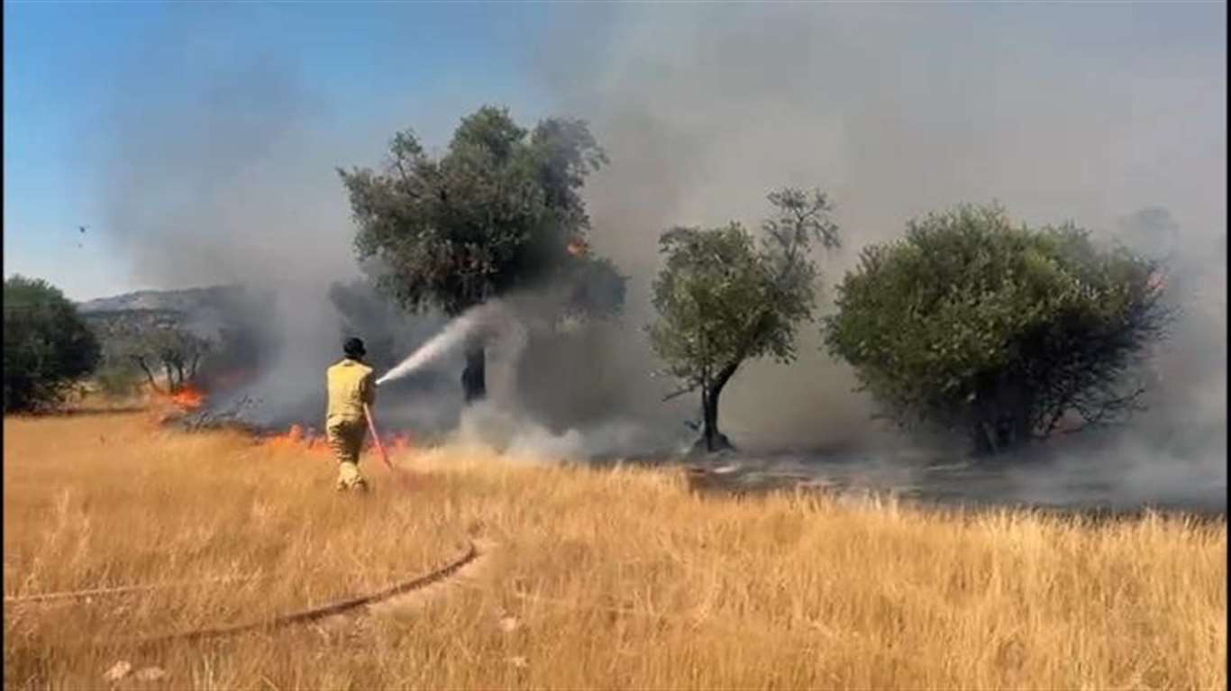 Milas Pınarcık ve Demirciler yangını kontrol altına alındı haberi