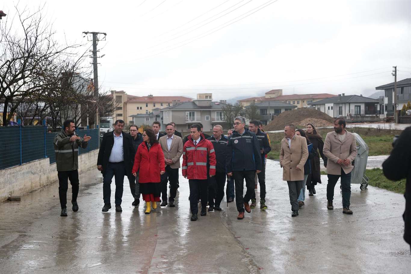    Kötekli ve Yeniköy'deki çalışmaları yerinde incelediler haberi
