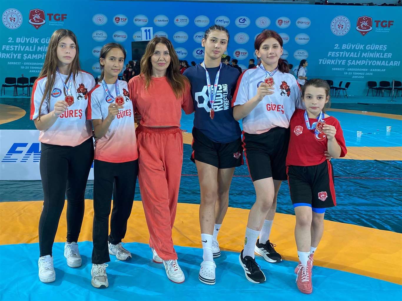 Türkiye Şampiyonası’ndan 5 madalyayla döndüler haberi