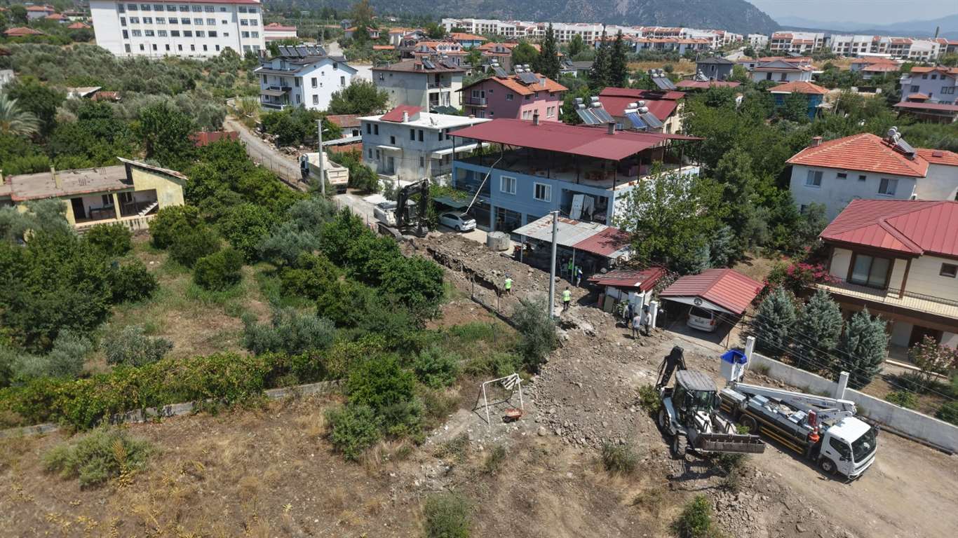 Köyceğiz Toparlar’da 20 yıllık foseptik sorunu sona eriyor haberi