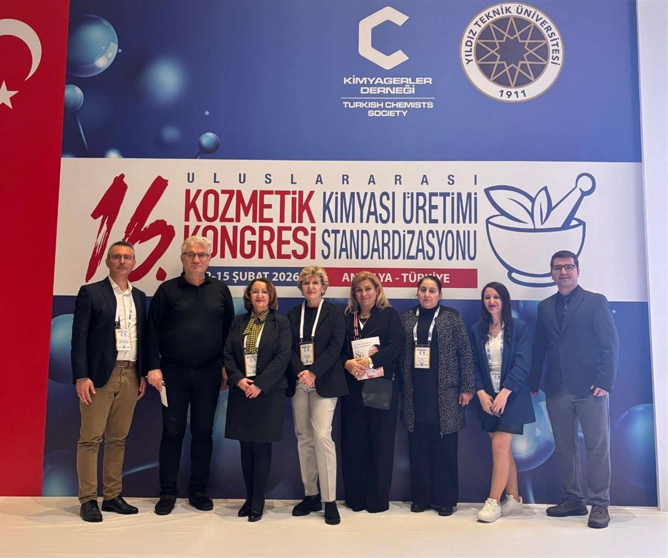 MSKÜ, 16. Uluslararası Kozmetik Kimyası Kongresi'nde birinci ve ikinci oldu haberi
