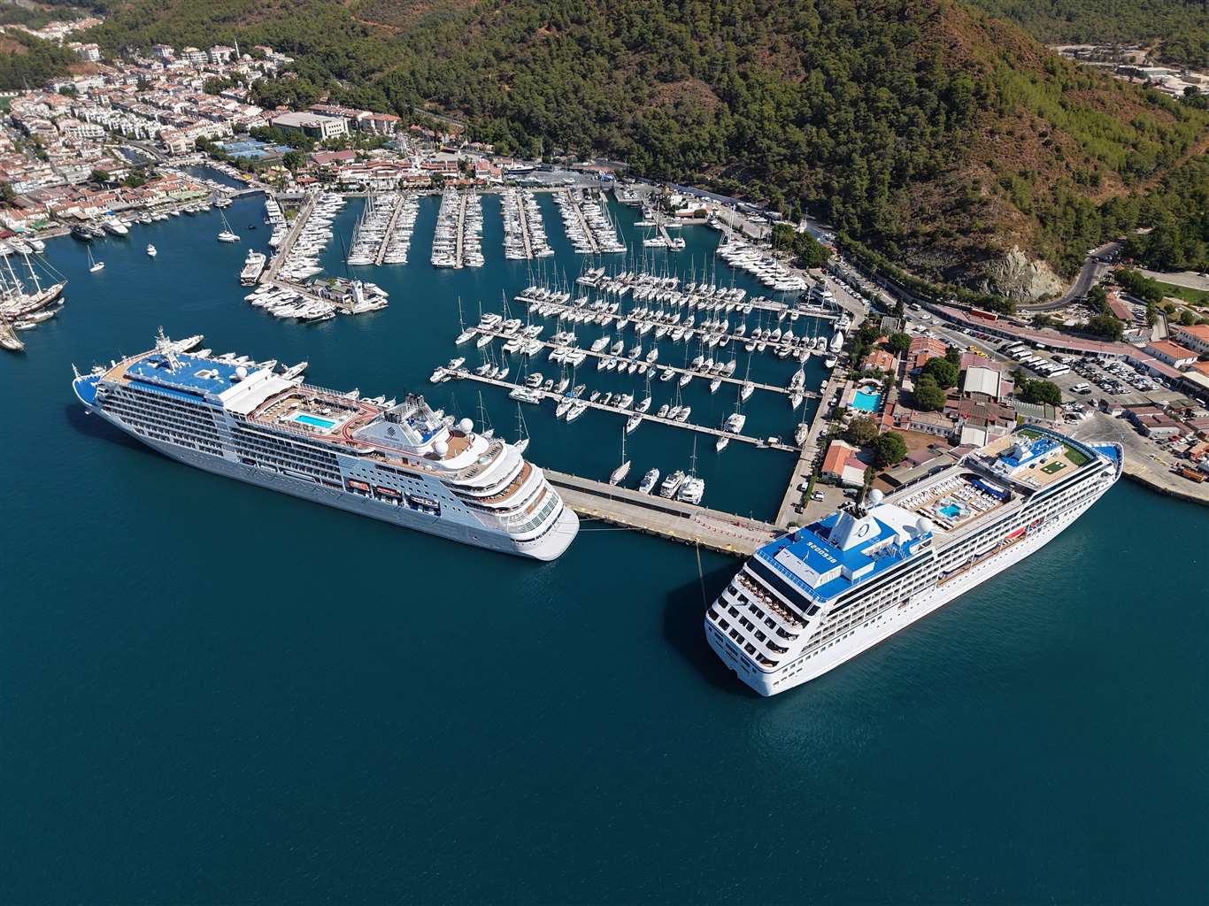 Marmaris’te kruvaziyer bereketi: 250 bin yolcu bekleniyor haberi