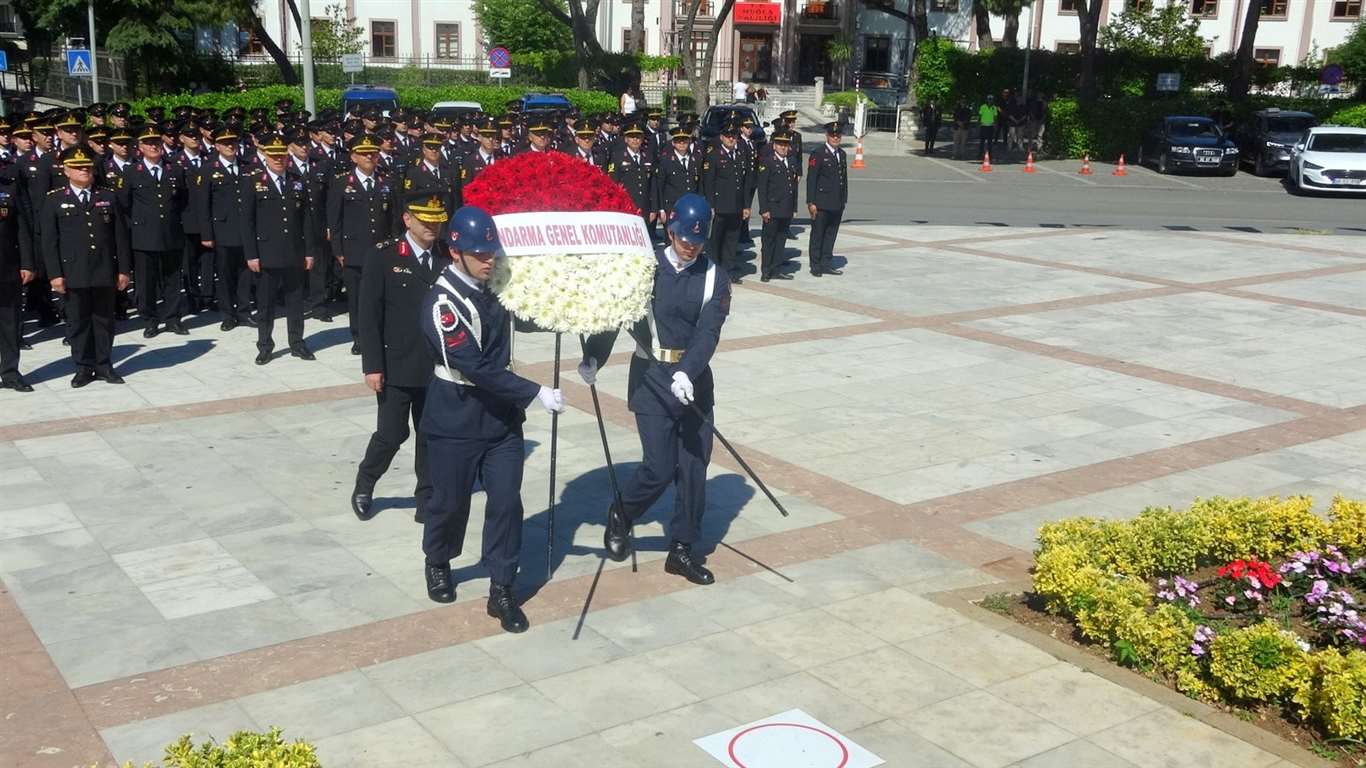 Jandarma teşkilatının 187. kuruluş yıl dönümü kutlandı haberi