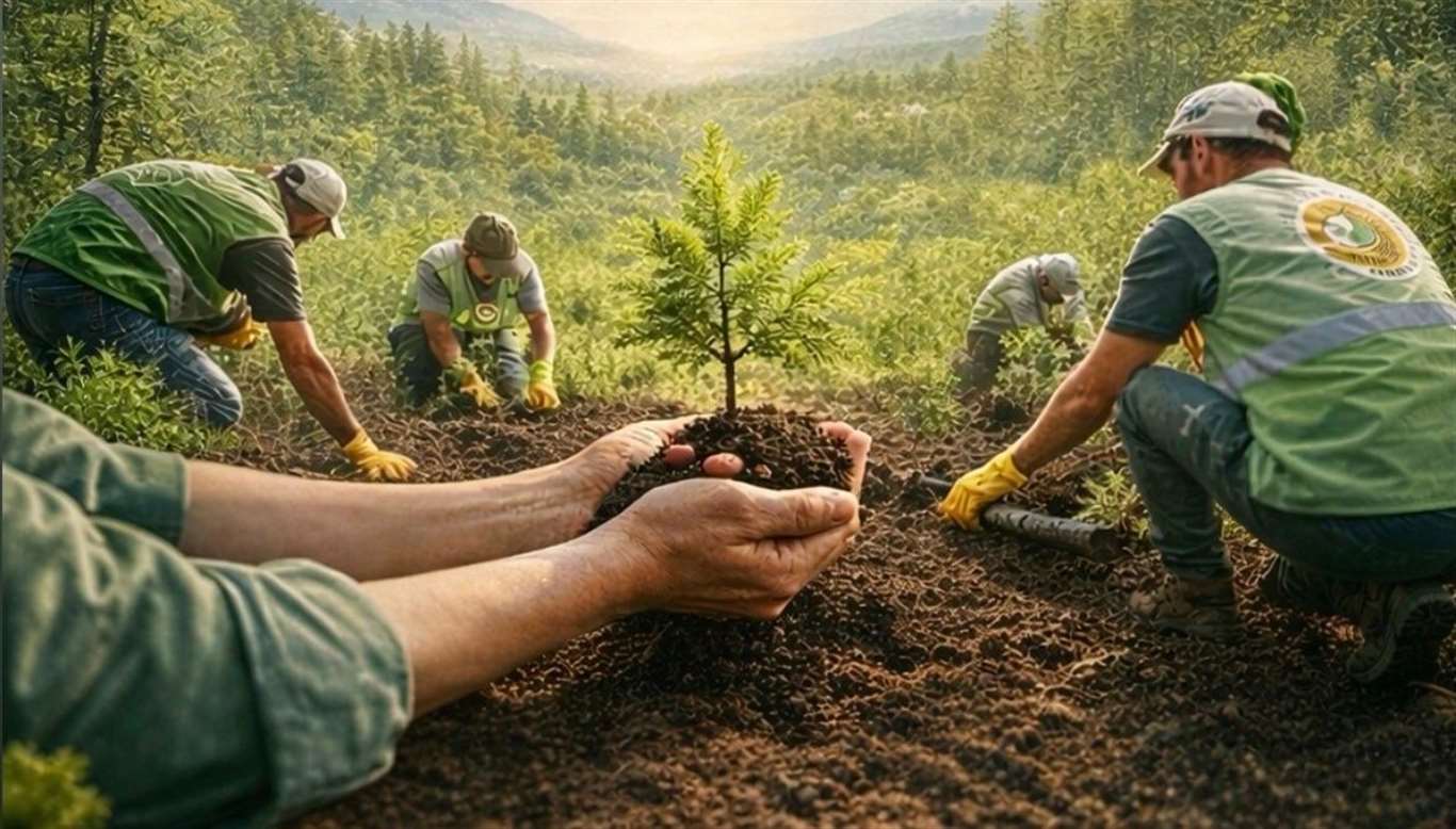 Marmaris'te ağaçlandırma etkinliği düzenleniyor haberi