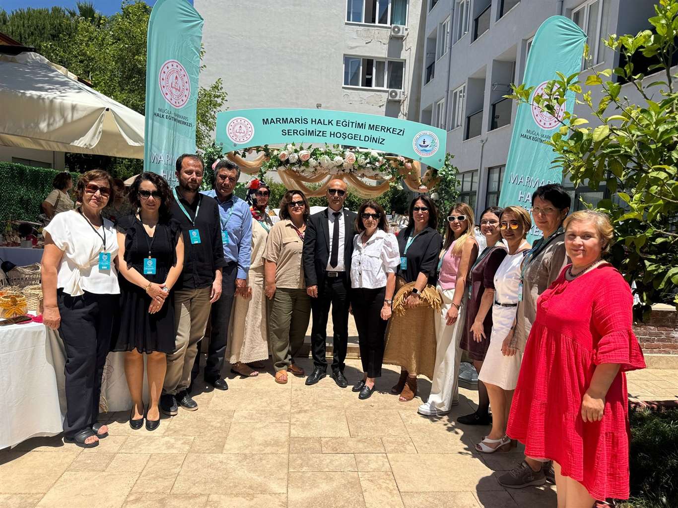  Marmaris'te hayat boyu öğrenme haftası sergisi açıldı haberi