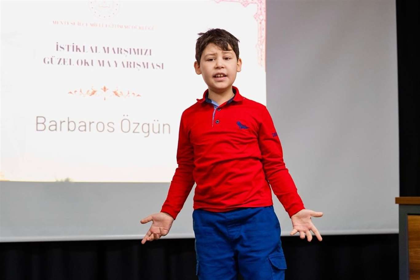    Menteşe'de İstiklal Marşı coşkusu sertifikalarla taçlandı haberi
