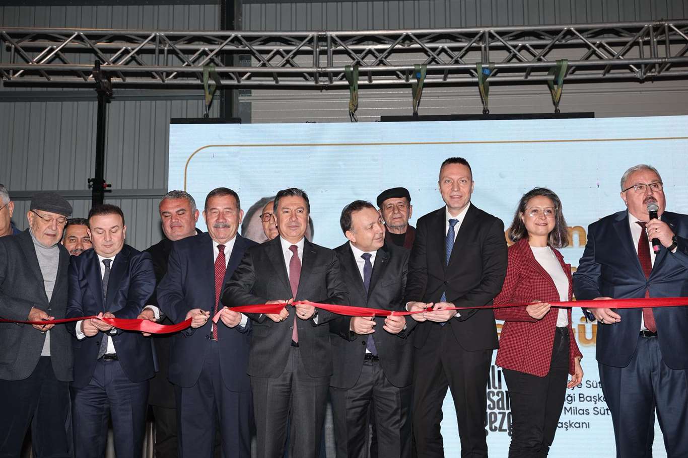 Milas'ta Flake Yem Üretim Tesisi açıldı haberi