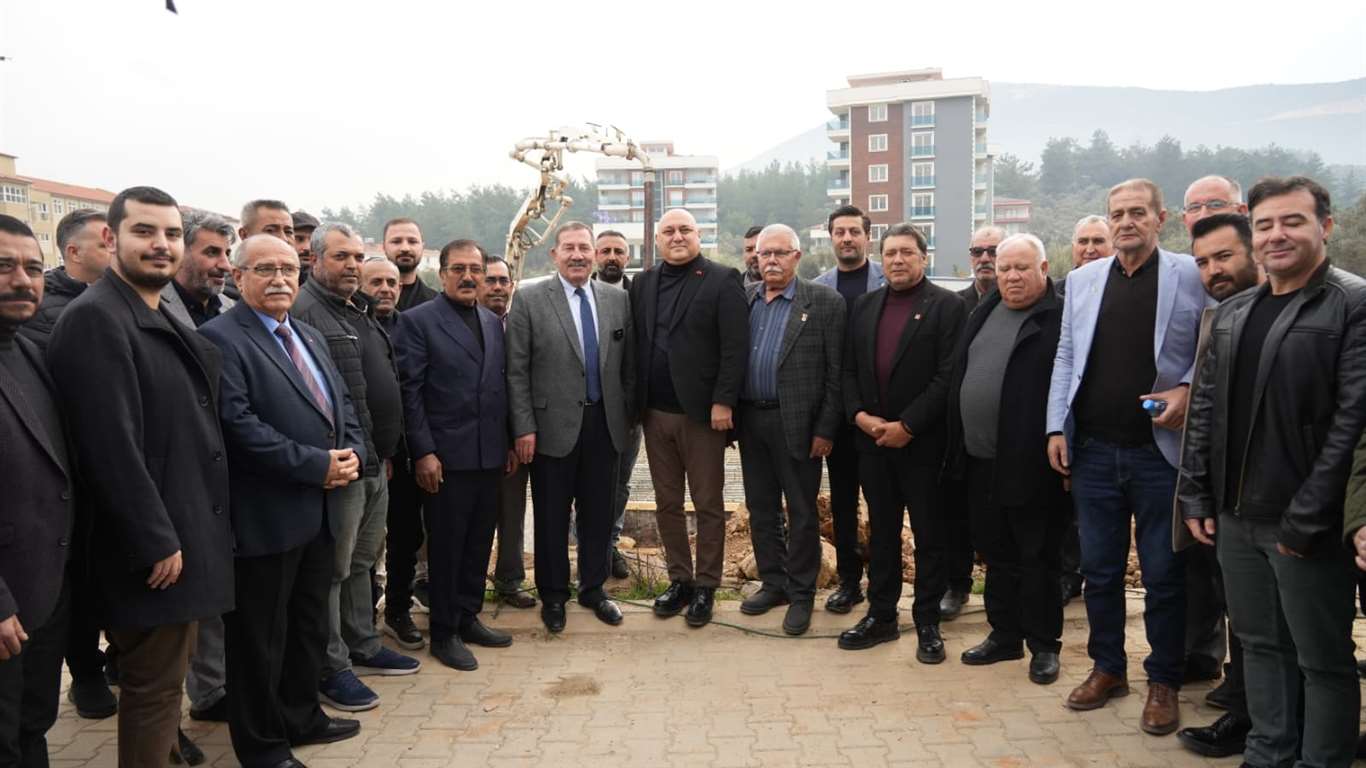 Milas'ta yeni taziye evinin temeli atıldı haberi