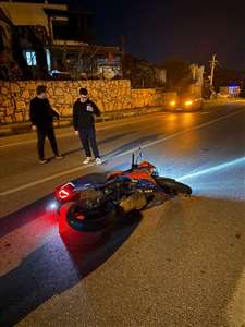 Motosiklet sürücüsü kazada yaşamını yitirdi haberi