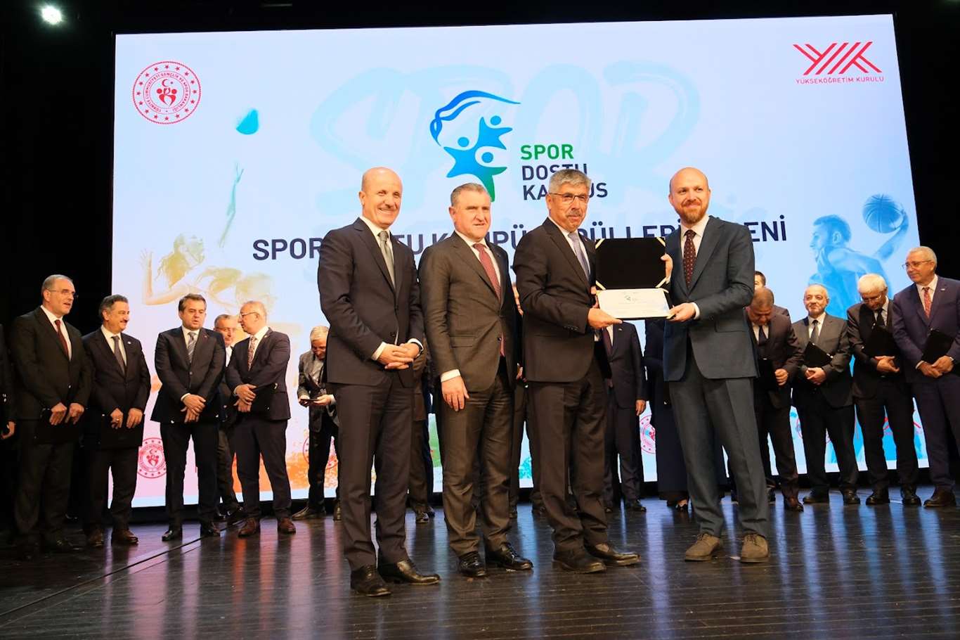 MSKÜ'ye 'Spor Dostu Kampüs' ödülü haberi