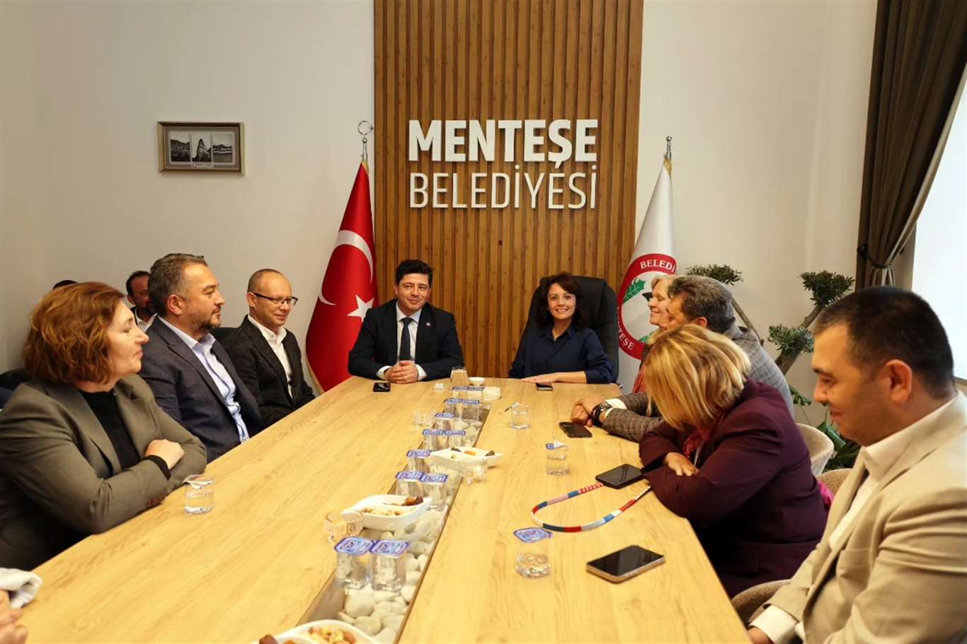 CHP Muğla İl Başkanlığı'ndan kurumsal ziyaretler haberi