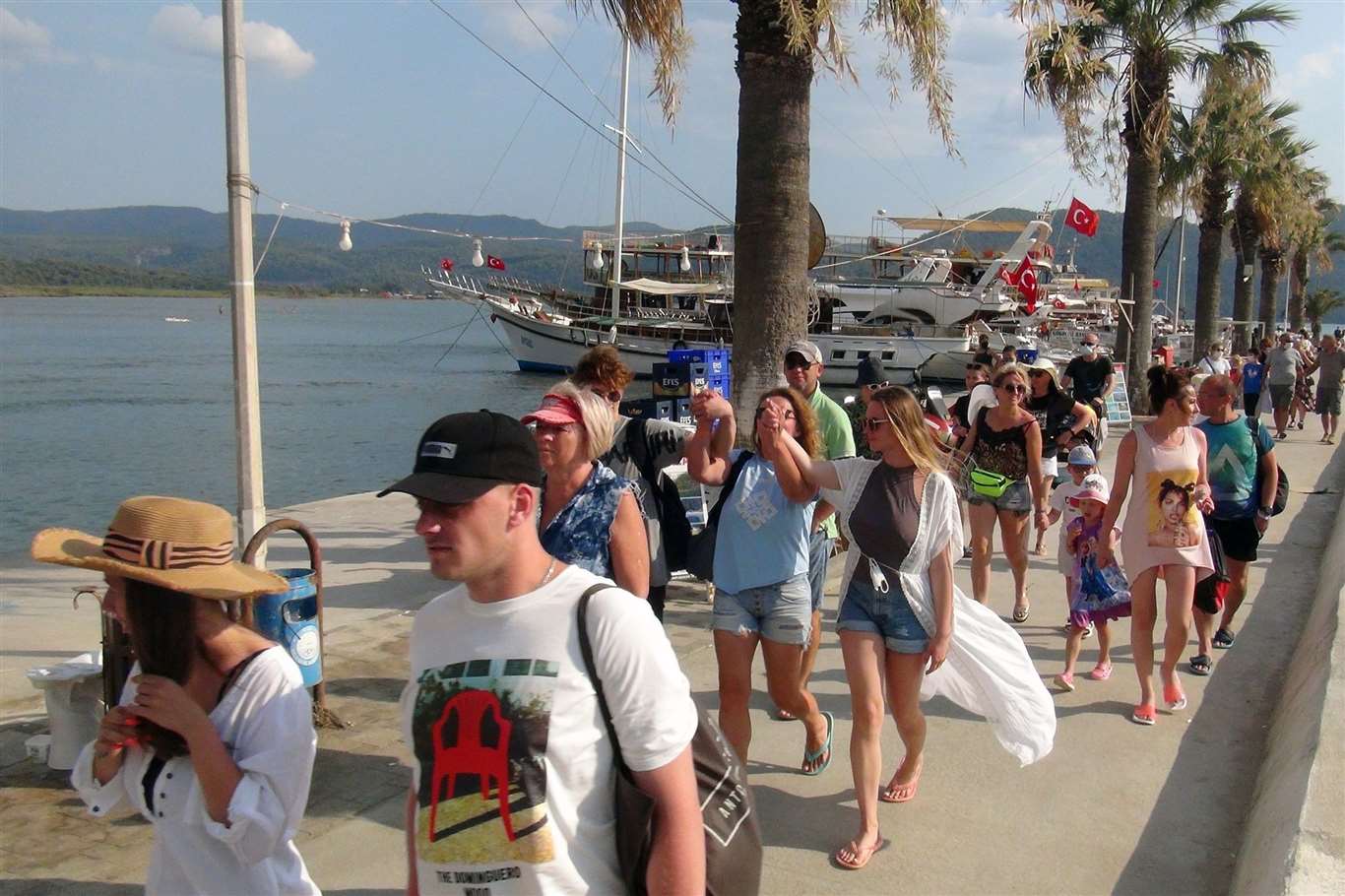    Muğla'ya gelen yabancı turist sayısı yüzde 5 düştü haberi