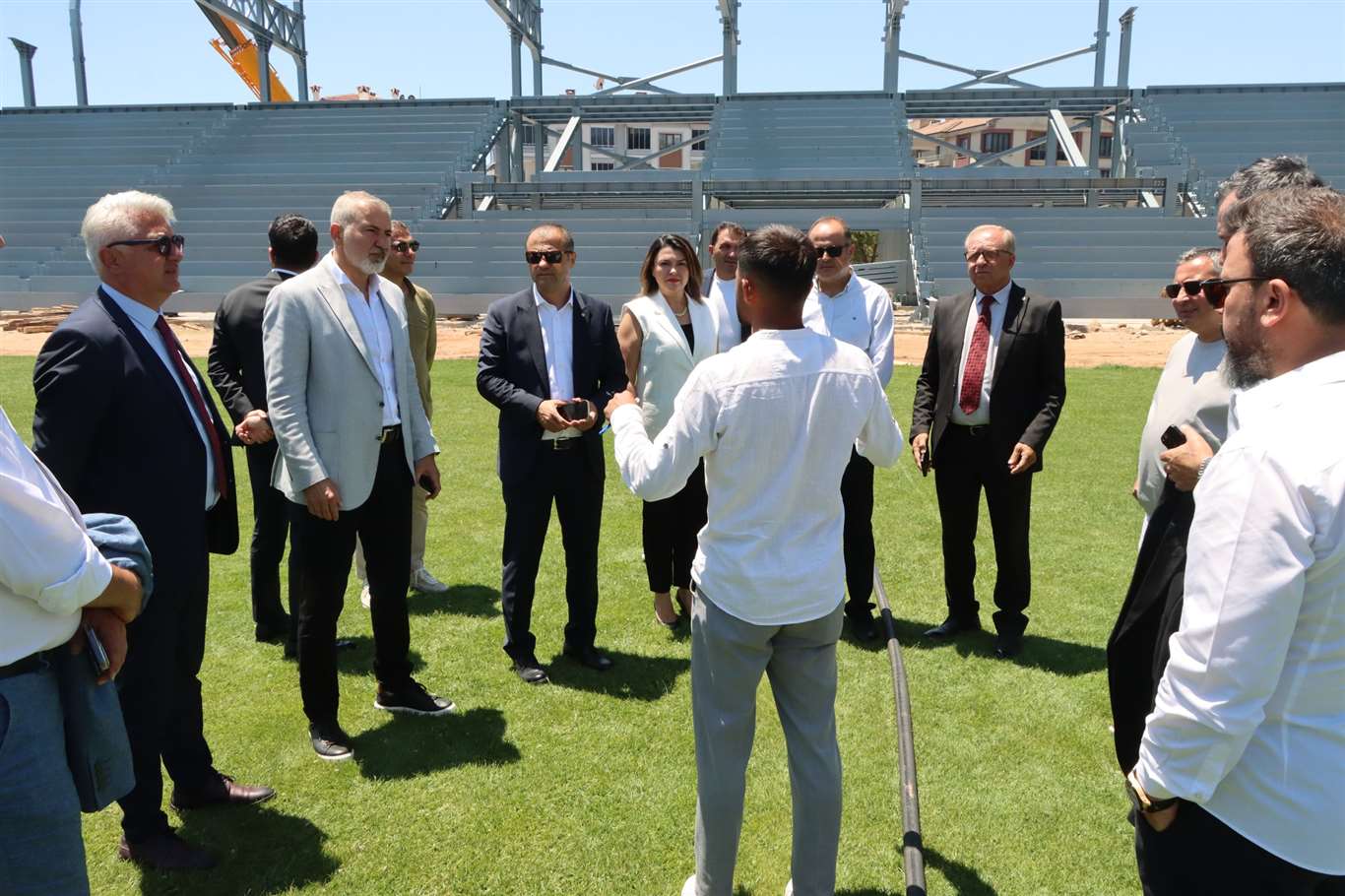 Muğlaspor yönetimi, statta incelemelerde bulundu haberi