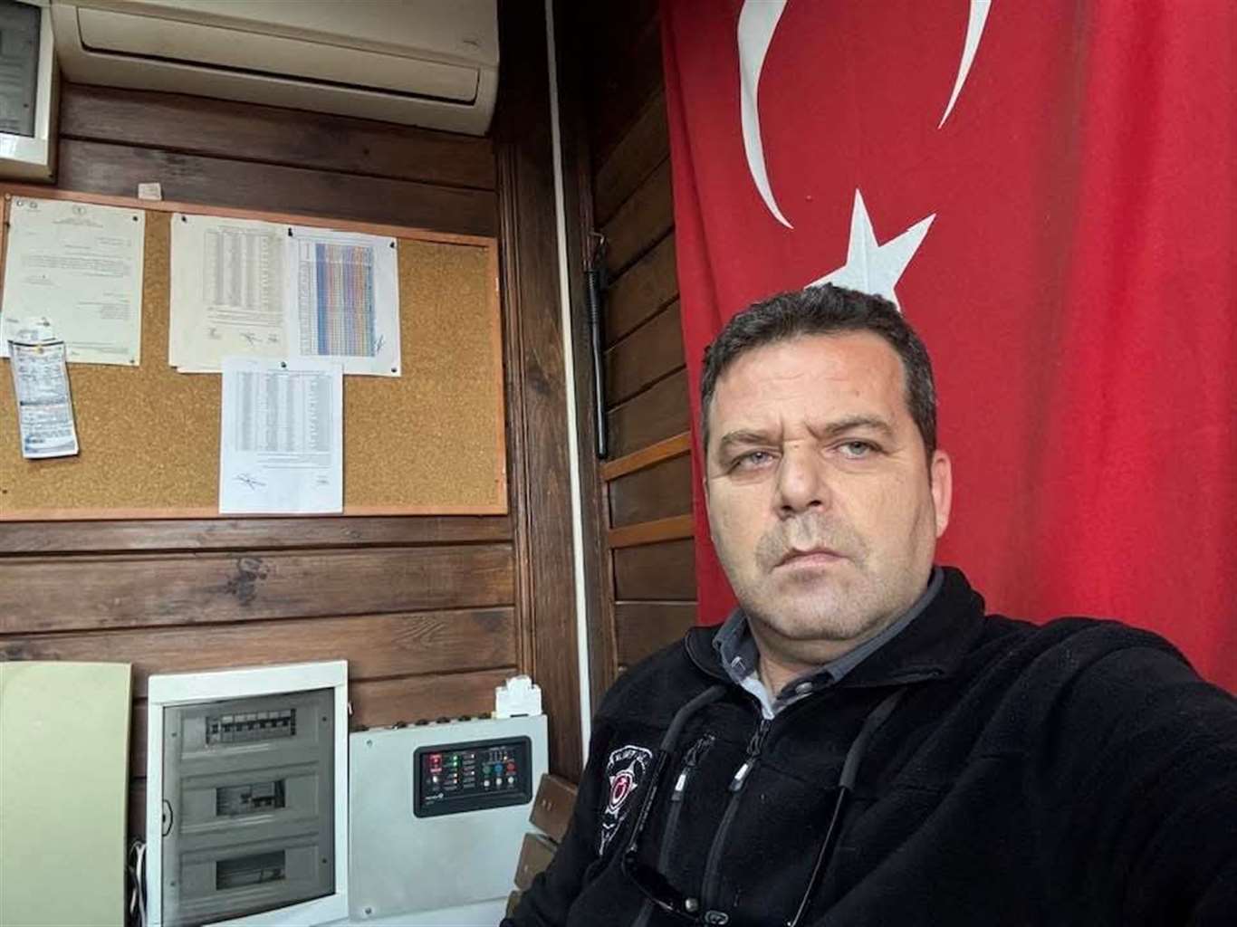    Nöbet yerinde ölü halde bulundu haberi